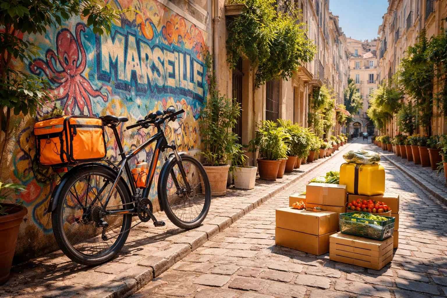 Découvrez le statut, la réglementation et les obligations des coursiers à vélo à Marseille.